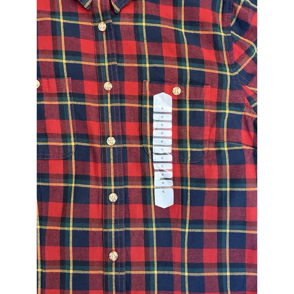 Duluth Trading Co Free Swingin' Flannel Shirt Womens‎ XL Plaid Casual 65505 NWT - Picture 3 of 16